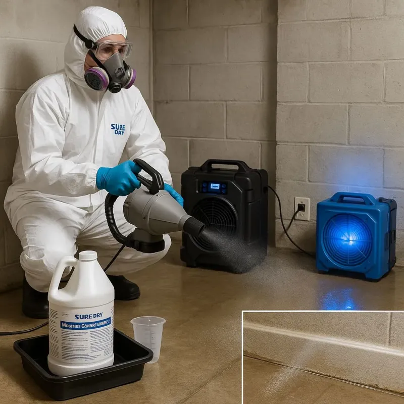 Sanitization and Odor Removal process in Malverne, NY