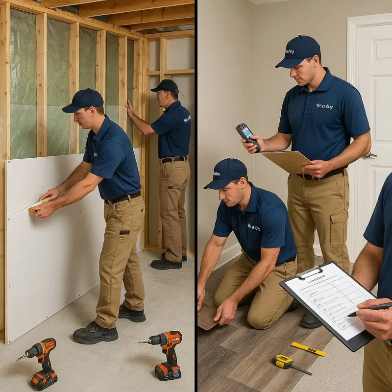 Repairs and Reconstruction process in Malverne, NY