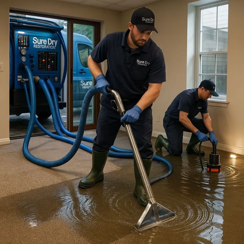 Water Extraction and Removal process in Malverne, NY